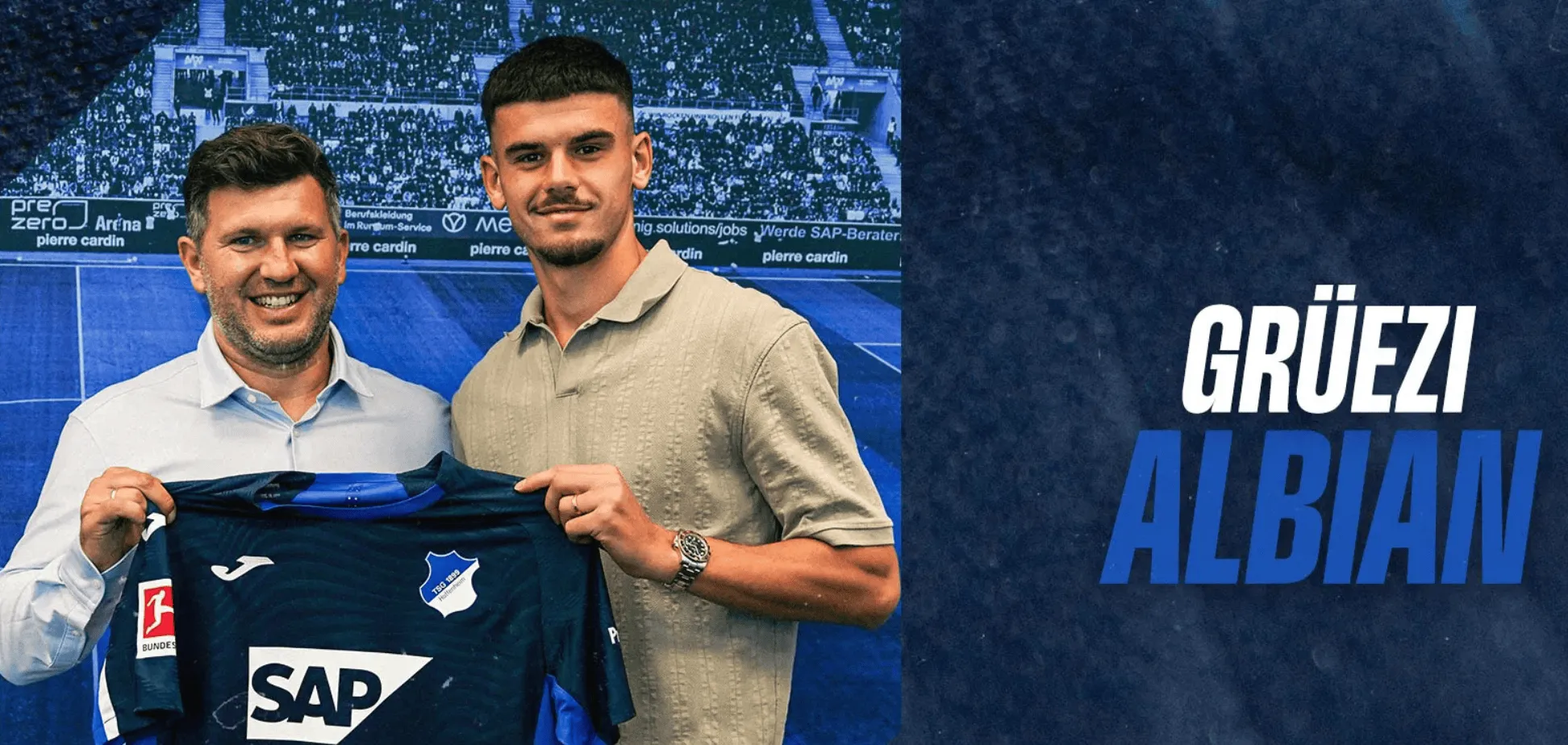 沙巴体育-霍芬海姆官方：从瑞超签下哈吉达里，双方签下一份长约